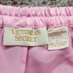 Victoria's Secret  Gold Label Satin Lounge Shorts Light Pink Large Photo 1