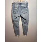 Silver Jeans  Co Women's Size 27x25 Aiko Slim Cropped Jeans Distressed Photo 1