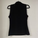 1. State  Black Cutout Shoulder Sleeveless Blouse Womens S Classic Business Office Photo 5