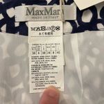 Max Mara  Silk Pencil Skirt‎ With Side Ruffle Geometric Career Wear Cocktail Photo 5