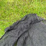 ZARA  Black Lace Long Sleeve Photo 2