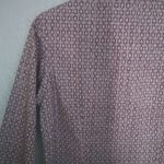 Panhandle S Western Pearl Snap Cowgirl Fitted Cotton Shirt in Pink Pattern Red Photo 5