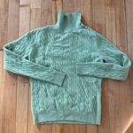 Neiman Marcus Light Green Cashmere Sweater Photo 0
