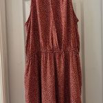 Old Navy LARGE NWT ROMPER SLEEVELESS RAYON POKA DOT Photo 6