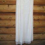 Mac Duggal  93735 Pearl Embellished Soft Tie One Shoulder Gown White Photo 12