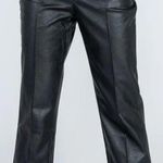 Princess Polly Princess‎ Polly US 8 High-Waisted Faux Leather Straight Leg ENCORE Pants Black Photo 0