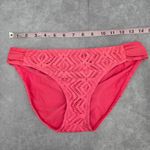 Becca  by Rebecca Virtue Pink‎ Floral Cheeky Medium Bikini Bottom Swimwear Photo 2