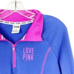 PINK - Victoria's Secret  Purple Quarter Zip Pullover Sz S Photo 1