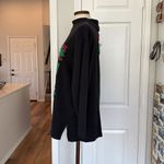 Vintage patchwork Christmas designs mockneck Black Size L Photo 6