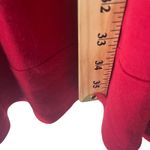 Eliza J  Size 10 Red Knit Fit‎ & Flare Midi Dress Photo 7