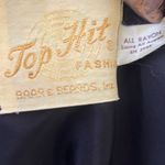 Opera Vintage 60s goth black velvet open shrug cape poncho Size undefined Photo 2