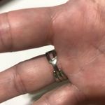 Gioielleria La Gioia stainless steel milky green/blue Quarts Ring.NEW in box Photo 6