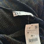 ZARA NWT  Metallic Thread Knit Tunic Dress Bloggers Fav Photo 6