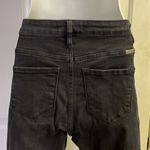 KanCan Black High Rise Button Fly Slight Fade Distressed Skinny Jeans Photo 7