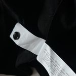 ZARA  Black Silky Linen Blend Button Down Shirt Size XL‎ Photo 5