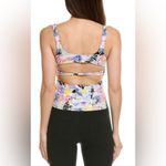 Free People Movement Blue Never Better Floral Print Yellow Size M Photo 2