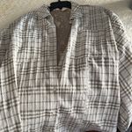Hem & Thread  Plaid and LACE Button Down Shirt Gauze - No ironing Fits up to XL Photo 4