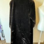 Overland Outfitters 1989 Vintage Sheepskin Chocolate Longline Fur Coat Womens M Brown Size M Photo 7