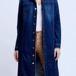 L'Agence Vienna Denim Jean Jacket/Dress Photo 3