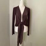 Patagonia  heather purple open front lightweight cardigan size XS Photo 4