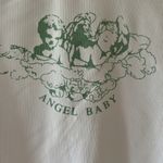 Angel Baby Ribbed Crop Top Size L Photo 1