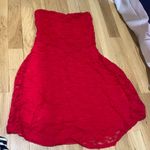 Wet Seal Red lace dress Photo 0