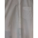 Maeve Anthropologie  The Soren Poplin Cotton Midi Shirt Dress White Size XL Photo 4