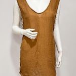 Cupshe Women's Brown Lyocell Gauze Cover-up Dress Size M Photo 0