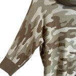 Anthropologie  OVLA Camo Cowl Neck Tunic  Sweatshirt Women’s Size Medium Photo 3