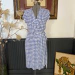 Diane Von Furstenberg  Mindy 100% Silk Wrap Periwinkle Dress - Sz 2 🧡🎀 Photo 1