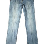 Denizen by‎ Levis Womens 10 M Heavy Starch Straight Denim Blue Jeans Photo 0