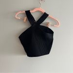 Aritzia Criss Cross Halter Knit top Photo 1