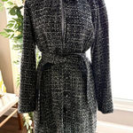 Gap ⚜️ 3/$25 ⚜️ Vintage Black and White Tweed Coat, size M. Photo 0
