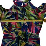 Gibson Latimer  Cold Shoulder Floral High-Low
Dress Size Large Tropical Print Photo 3