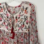 Raga Primrose Floral Boho Bell Sleeve Top Medium Photo 5