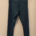 Zyia Active Teal Angle Colorblock Light n Tight 23” leggings Size 8 Photo 7