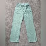 Princess Polly Lester Mom Jeans - Sage Green Photo 1
