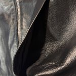 wilson's leather - Women's 100% Leather Jacket Full Zip Lined Slit Pockets Size M Photo 4