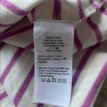 J.Crew Striped Ruffle-collar Henley Top Photo 12