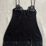 Victoria's Secret  Black Lace Slip Photo 0
