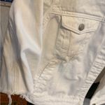 A New Day  Distressed cropped ShortSleeve White Denim Jacket Size XL NEW Photo 9