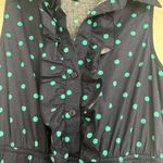 Bailey blue  polka dot dress blue navy teal Lilly‎ Photo 1