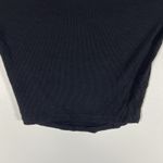 SKIMS Cropped Rib Modal Tee Black Slim Fit Crewneck Lightweight Stretch Sz XS Photo 7