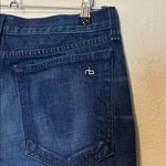 Rag and Bone  Cuffed Dark‎ Denim HIGH RISE SHORTS Size 28 Photo 6