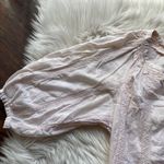 H&M Garden Collection Pale Pink Lace Trim Tunic Photo 3