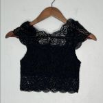 Free People  Chase Me Lace Brami Black Size XS Photo 2