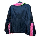 Columbia Vintage Windbreaker Pink Lime Green Retro 80s/90s Women’s L Photo 3