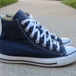 Converse  Chuck Taylor Ladies All Star Indigo Canvas Sneaker Sz 8 Photo 2