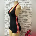 SheIn Black and Red Halter Jumpsuit Photo 4