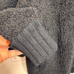 Aerie Full Zip Sherpa Cardigan Comfy Cozy Lounge Black Size XS Photo 5